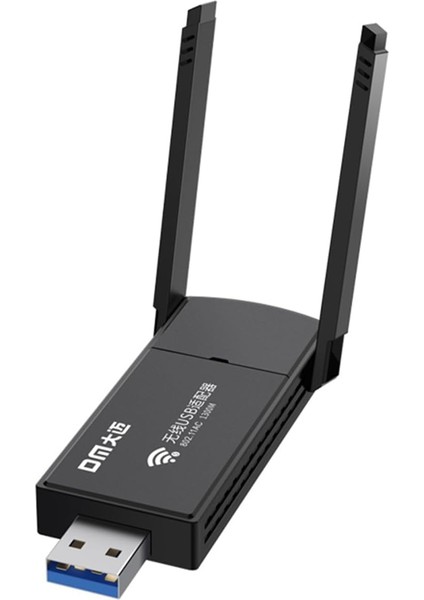 Dm AD085 1300 Mbps Dual Band 5.8ghz USB Adaptör Wifi Alıcı Verici Access Point