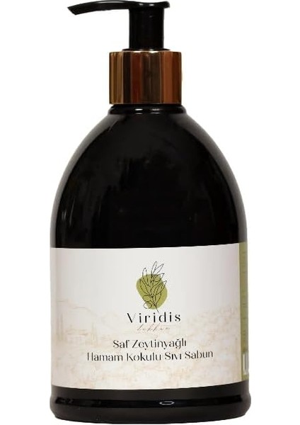 Saf Zeytinyağlı Hamam Kokulu Sıvı Sabun