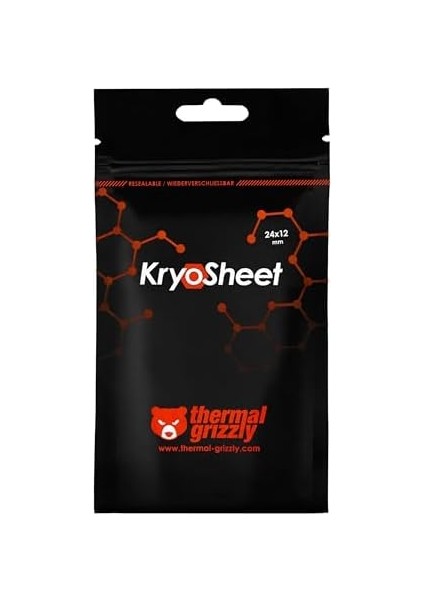 Thermal Grizzly Kryosheet Isı Iletken Pedi - 24 x 12 mm fiyatları
