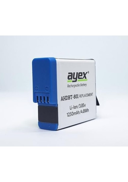 AHDBT-801 Batarya, Hero 8, 7, 6, 5 ile Uyumlu modelleri