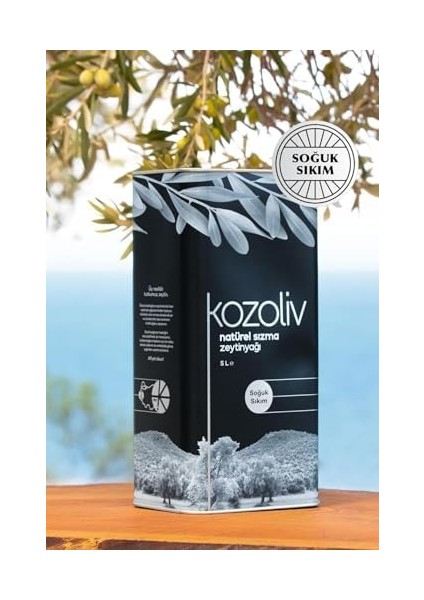 Soğuk Sıkım Naturel Sızma Zeytinyağı 5 Lt Teneke Kutu fiyatları