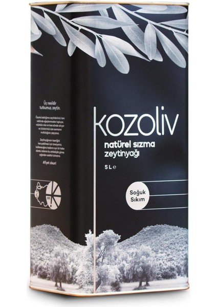 Soğuk Sıkım Naturel Sızma Zeytinyağı 5 Lt Teneke Kutu modelleri