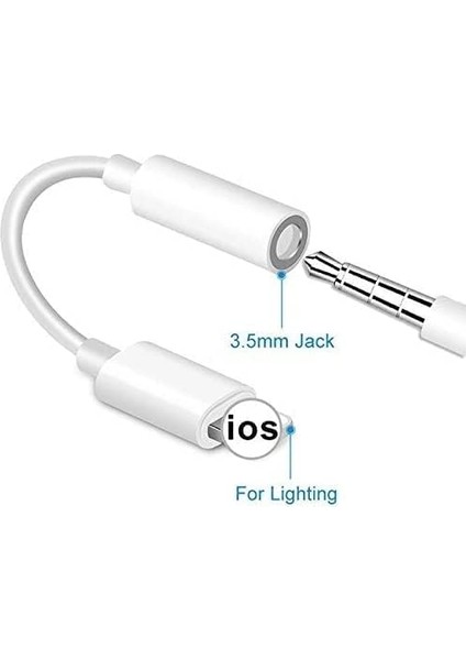 Lightning 3,5 Kulaklık Dönüştürücü Aparat (Sadece Müzik Dinlemek Içindir) Bluetoothsuzdur fiyatları