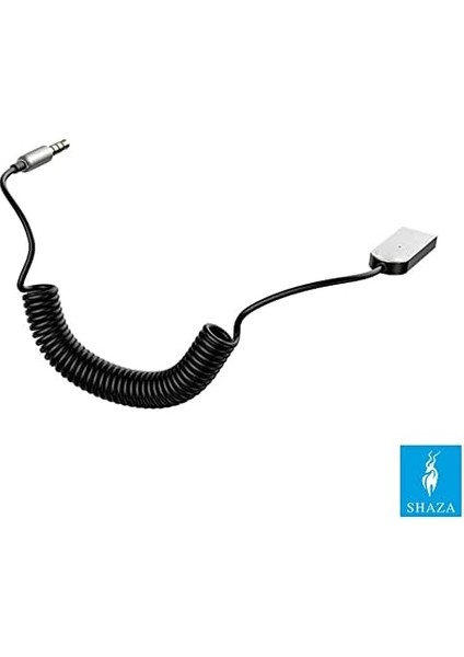 Shaza Hifi Ses Alıcısı Aux 3.5mm Adaptörü Bluetooth 5.0 USB Bluetooth Araç Kiti fiyatları