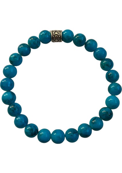 Renkli Doğal Taş Görünümlü Boncuk Bileklik – 5’li Esnek Bileklik Seti indirimleri