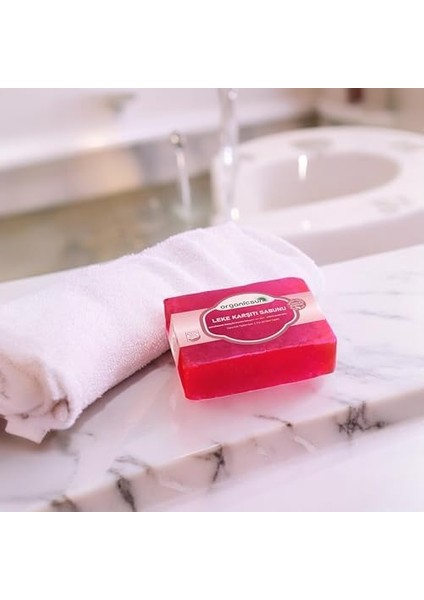 Organicsun Doğal Leke Karşıtı Sabun 140 gr Tüm Cilt Tipleri Için Cilt Lekelerine Karşı modelleri