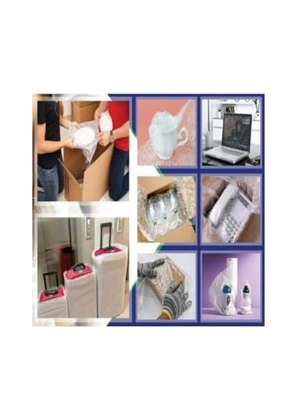 Balonlu Sargı 2 Adet 33 cm En 5 Metre Boyunda Havalı Eşya Koruma Ambalaj Pat Pat 2' Li fiyatları