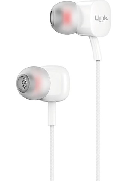 H15 Mikrofonlu Kulak Içi Kablolu Kulaklık 3.5mm Beyaz
