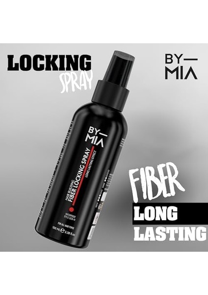 By Mıa Fiber Saç Sabitleme Spreyi 100ML | Saçı Yapılandırır | Uzun Süreli Etki Sağlar | Suya Dayanıklı | Ultra Tutuş