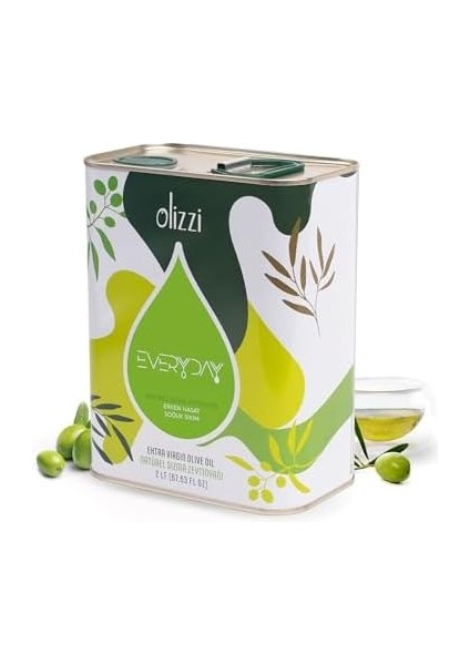 Olizzi Everyday Natürel Sızma Zeytinyağı - Ödüllü, Erken Hasat, Soğuk Sıkım 2 Lt fiyatları