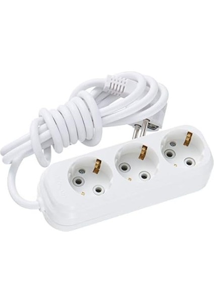 Priz Üçlü Topraklı Kordonlu 2m. fiyatları