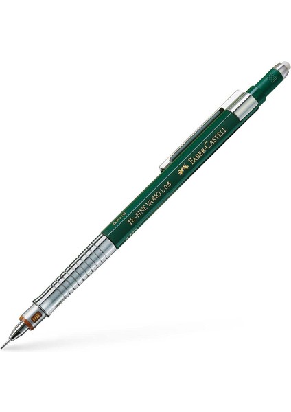 Vario Lüx Versatil, 0.5 mm Uç, Sertlik Ayarlı Metal Uç, Silgili, Ergonomik Tutuş, Yeşil