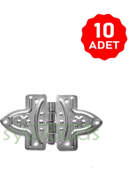 Yonca Menteşe 10 Adet Nikel 17x32 mm Kutu ve Sandık Menteşesi Hobi Maket fiyatları