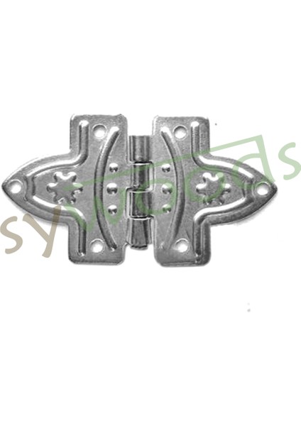 Yonca Menteşe 10 Adet Nikel 17x32 mm Kutu ve Sandık Menteşesi Hobi Maket modelleri