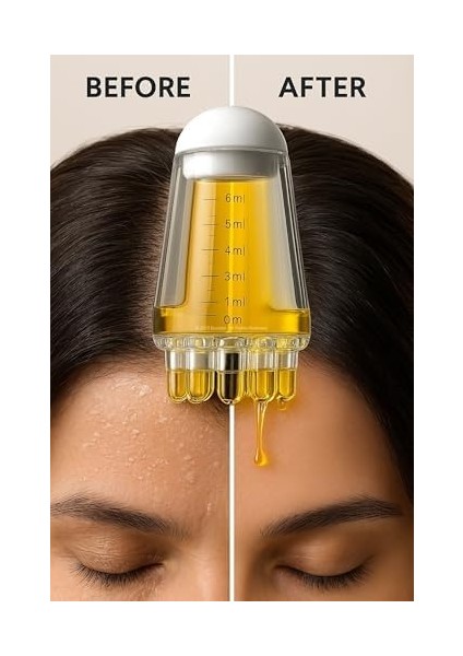 Busstier Saç Serumu ve Bakım Yağı Uygulama Aplikatörü, 6 ml Kapasiteli, Masaj Uçlu, Tüm Saç Tipleriyle Uyumlu, Eşit Dağılımlı ve Pratik Kullanım fiyatları