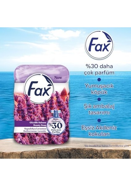 Fax Kapadokya Lavanta Sabun 70GX4 modelleri