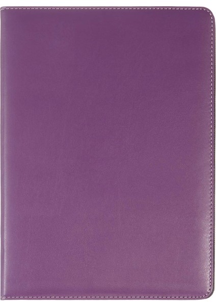 501-5 Sekreterlik/sekreter Tablası/sekreter Notluğu A4 Deri Notluk Dosyası, Lila, A4
