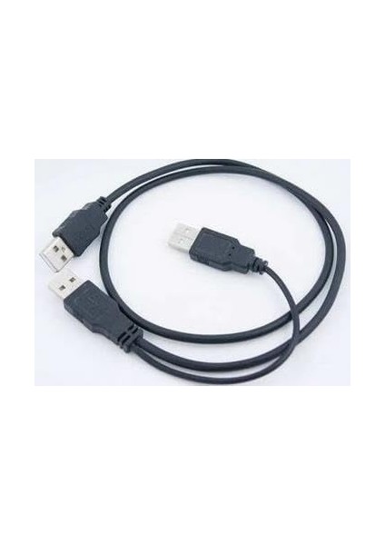 2249 USB 70 cm Y Kablo Harici HDD Hard Disk Power Data Kablosu USB 2.0 Y Kablo Harici HDD Hard Disk Power & Data Kablosu fiyatları