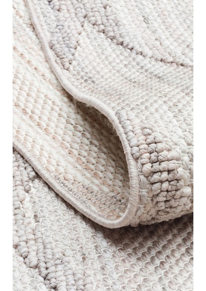 Cunda 04 Grey Yumuşak Dokulu Hav Toz Vermeyen Bukle Dokuma Salon, Mutfak, Koridor Halısı