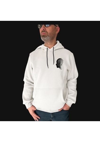 Mindprint Sweatshirt ,kapüşonlu ,şardonlu,3 Iplik Sweatshirt