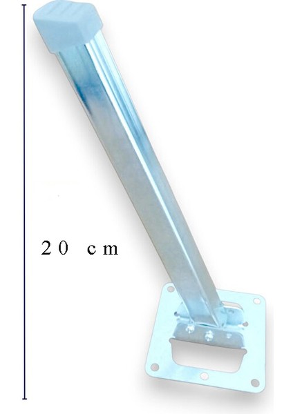 Metal 4'lü Takım Sofra Ayağı - Metal Katlanır Yer Sofrası Ayağı 20 cm fiyatları