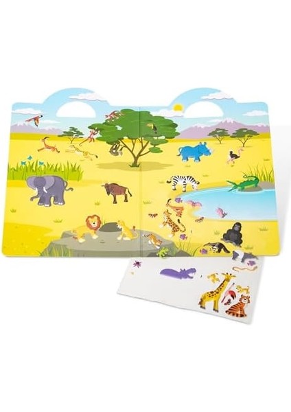 & Doug 19106 Kalın Gummistickern Safarispielzeug modelleri