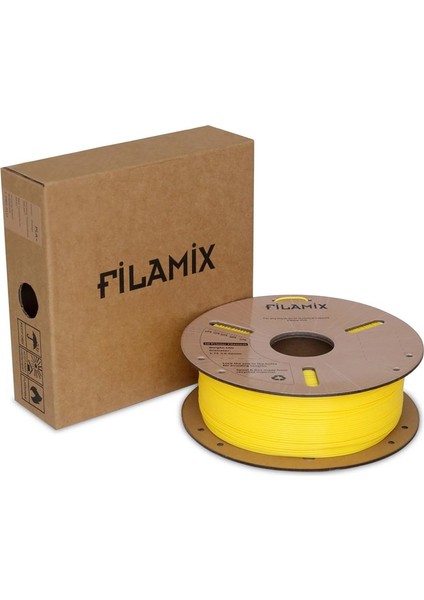 Tpu Sarı Filament 1.75 mm 1 kg - Esnek, Dayanıklı 3D Yazıcı Malzemesi
