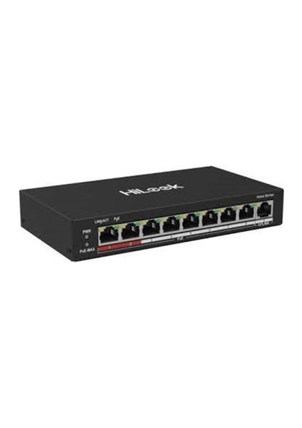 Hılook NS-0109P-60(B) 8 Port 10-100 8 Port Poe 60W +1 Port . Megabıt Uplınk Poe Swıtch