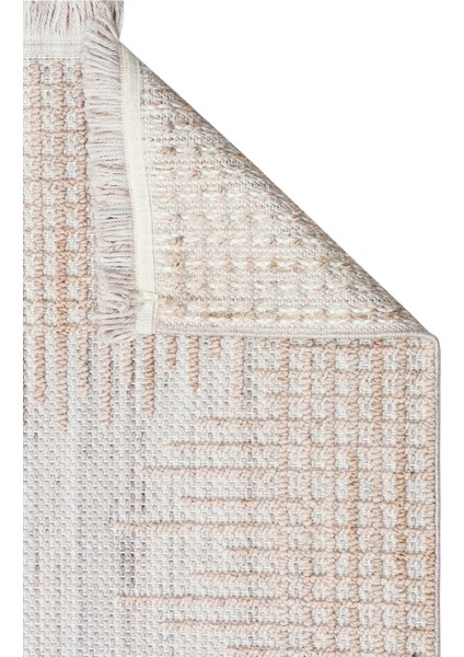 Cunda 01 Grey Beıge Yumuşak Dokulu Hav Toz Vermeyen Bukle Dokuma Salon, Mutfak, Koridor Halısı fiyatları