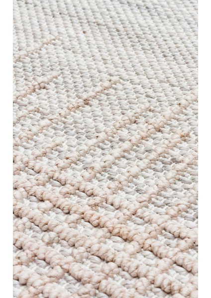 Cunda 01 Grey Beıge Yumuşak Dokulu Hav Toz Vermeyen Bukle Dokuma Salon, Mutfak, Koridor Halısı fırsatları