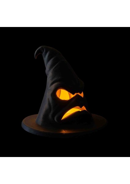 5’li LED Işıklı Hayalet ve Kazan Dekor Seti – 3D Baskı Masa Üstü Süs, Gece Lambası fırsatları