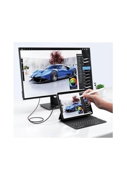 4K Usb-C HDMI 185 cm Görüntü Aktarım Kablosu Hd-03 fiyatları