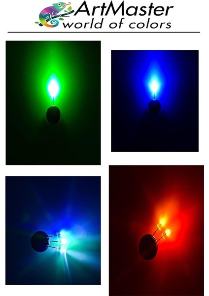 Mantar LED Lamba Diyot 30 Lu 1 Paket Karışık Renkli 4.8 mm LED Lamba Mini Mantar Elektronik Aydınlatma Ampulü modelleri