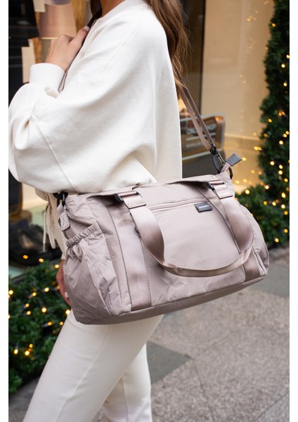 Sanmorris Glc Kadın 6020- 3 Bölmeli Paraşüt Kumaş Ayarlanabilir Çapraz Askılı Çanta Mavi modelleri