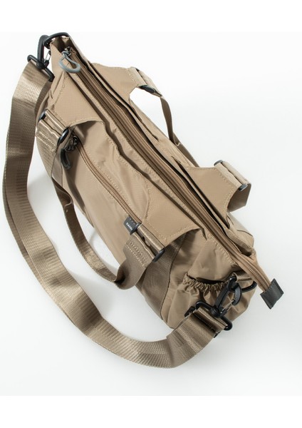 Sanmorris Glc Kadın 6020- 3 Bölmeli Paraşüt Kumaş Ayarlanabilir Çapraz Askılı Çanta Mavi