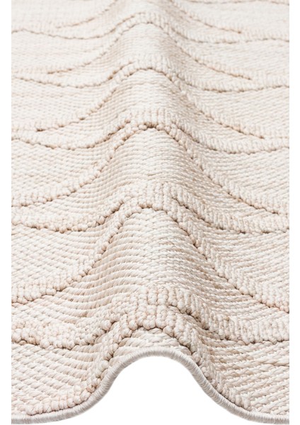 Cunda 04 Beıge Yumuşak Dokulu Hav Toz Vermeyen Bukle Dokuma Salon, Mutfak, Koridor Halısı modelleri