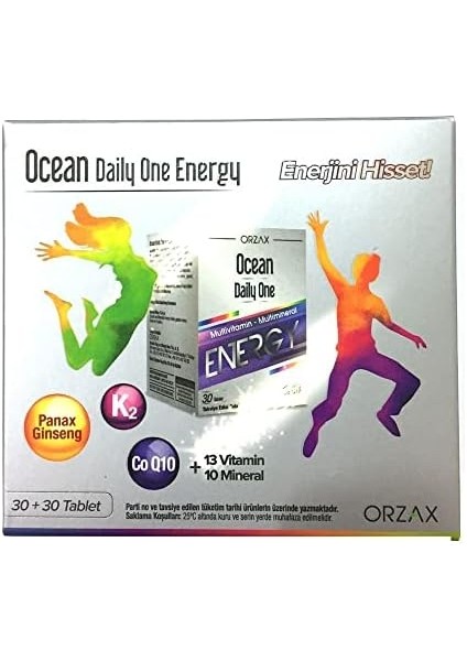 Orzax Ocean Daily One Energy 30+30 Tablet