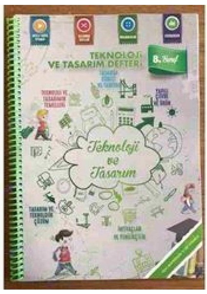 Sınıflar Için Teknoloji ve Tasarım Defteri