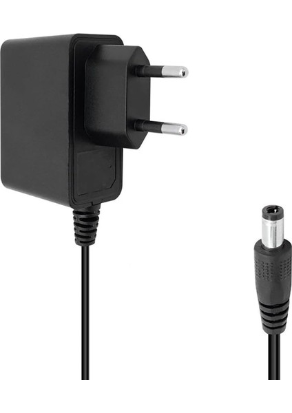 5 Volt - 2 Amper Androıd Tv ve Google Tv Uyumlu 5.5 * 2.5 Uçlu Yerli Üretim Plastik Kasa Priz Tipi Adaptör