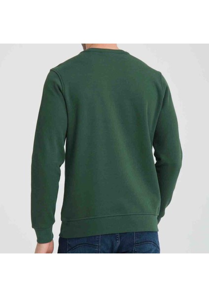 Bisiklet Yaka Desenli Nefti Uzun Kol Regular Fit modelleri