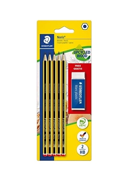 120 A Sbkd Noris Kurşun Set 5 x Noris 1 x Silgi 1 x fiyatları