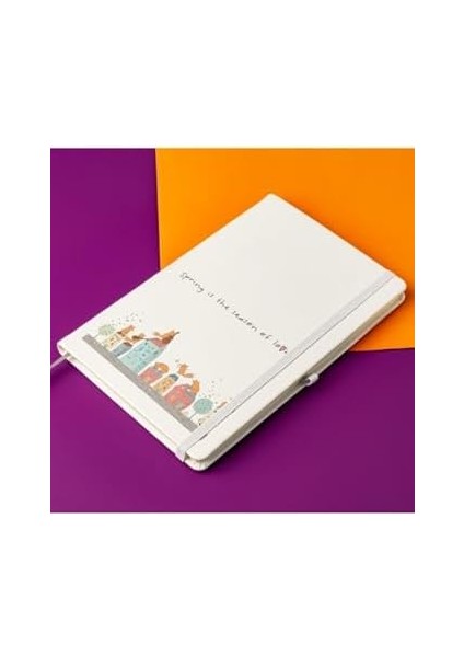 Aşk Başkadır Çizgili Not Defteri 13 cm x 21 cm 100 Yaprak fiyatları