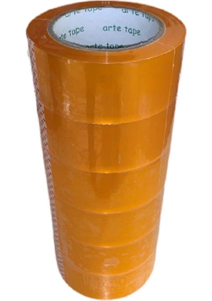 45 mm x 100 M Şeffaf Koli Bandı-6'lı Set