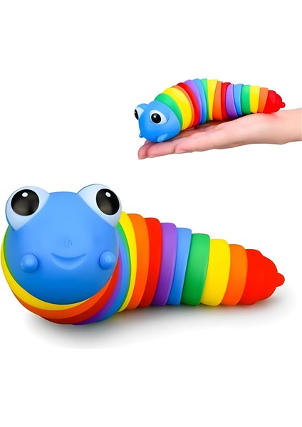 Giderici Tırtıl - Sök Tak, ve Anksiyete Giderici Tırtıl Oyuncağı