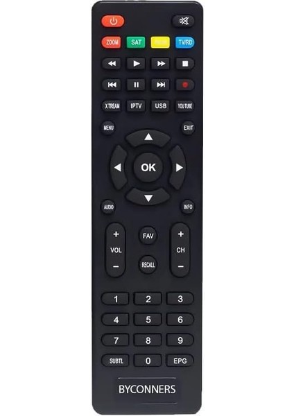 Redline Uydu Kumandası Sencrom Multibox Bluelıne Aırtech Marka Tüm Cihazlara Uyumlu Xtream Tuslu Kumanda