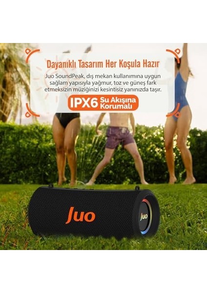 Juo Soundpeak 60W Rgb Bluetooth Hoparlör Kablosuz Taşınabilir Speaker modelleri