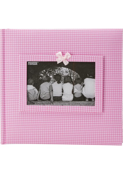 Albums Gingham Frame (200 4x6 S) - Pink