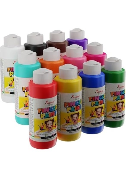 Rose Tüm Renkler Parmak 12'li Set 12X120 ml fiyatları