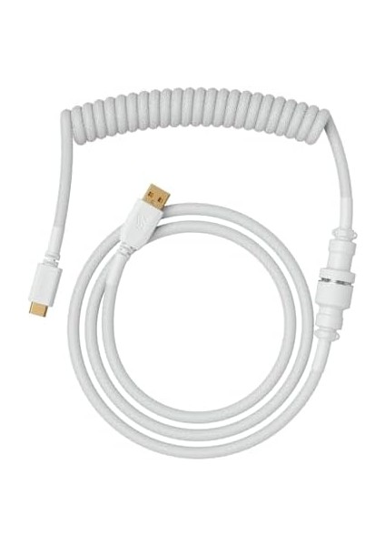 Coiled Keyboard Cable – Coiled USB C Cable Artisan Braided For Mechanical Gaming Keyboard Coiled Cable - Custom Keyboard Cable modelleri