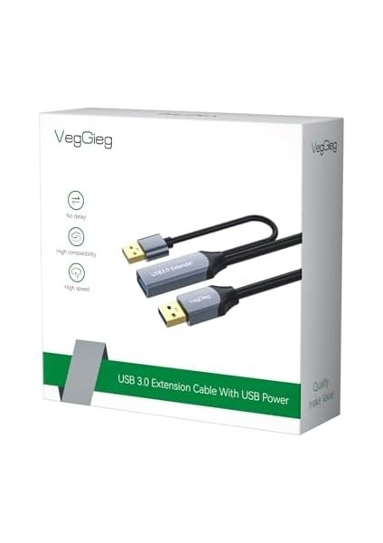 USB 3.0 Uzatma Kablosu Sinyal Güçlendirici Extender Destekli Usb-A Uzatıcı Kablo 25 Metre fiyatları